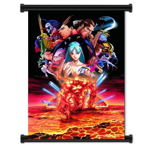Amazon.com: Darkstalkers Nightwarriors Game Fabric Wall Scroll